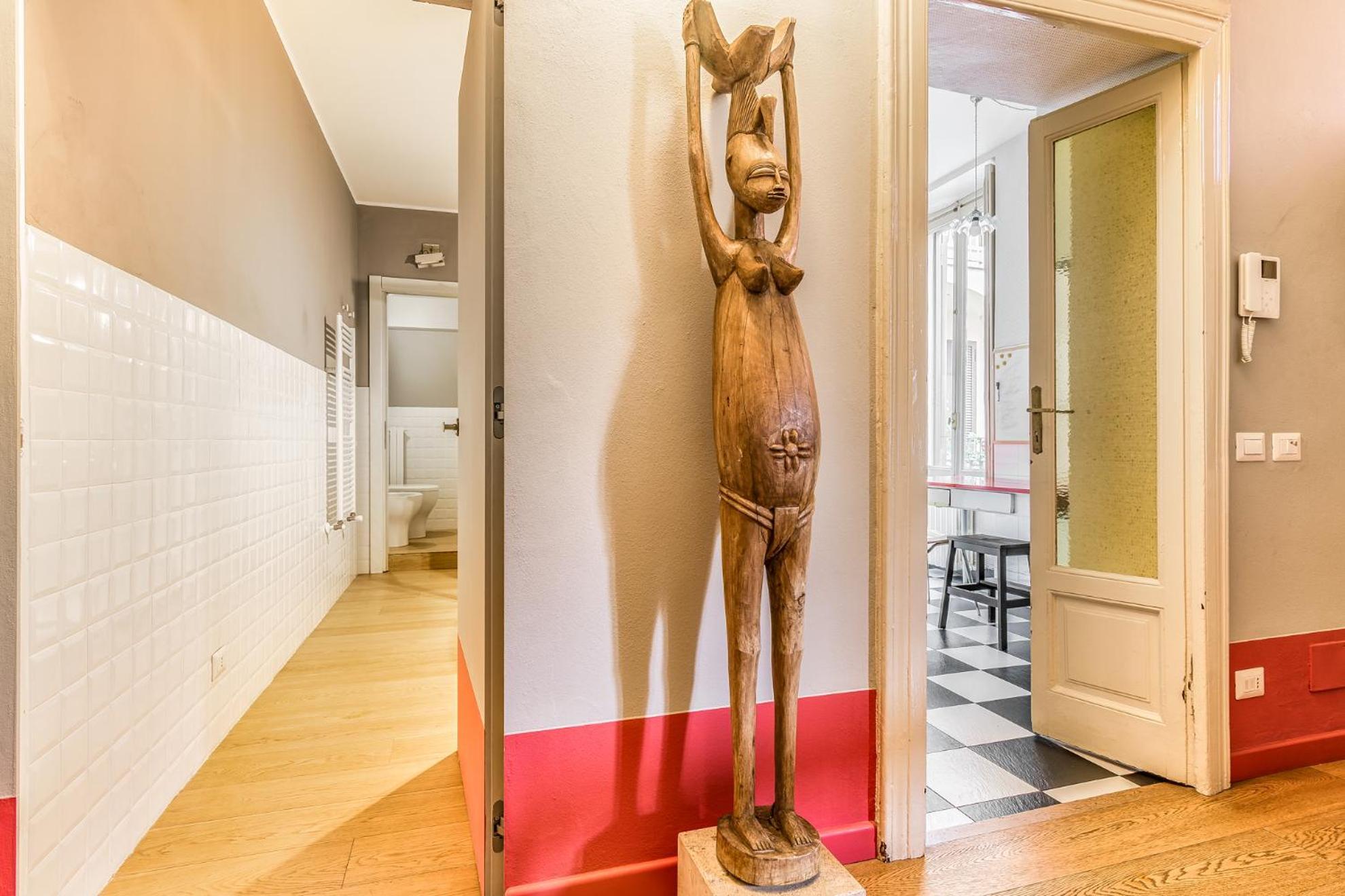 Appartamento In Brera Milano Via San Marco- 5Pax Buitenkant foto